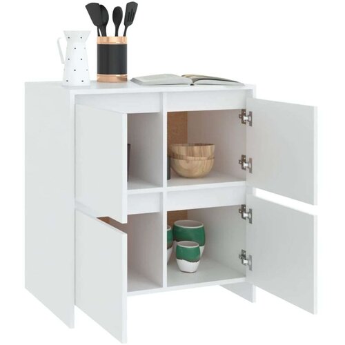 VidaXL Komode 2 kom bijele 70 x 41 x 75 cm od iverice Slike