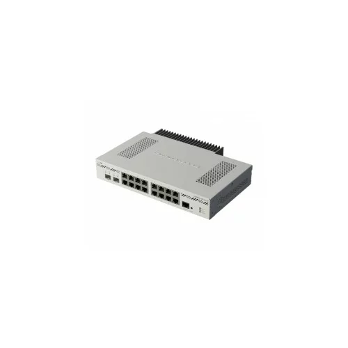 MikroTik CCR2004-16G-2S+PC 16-port Gigabit 2xSFP+ usmerjevalnik s pasivnim hlajenjem, (21101933)