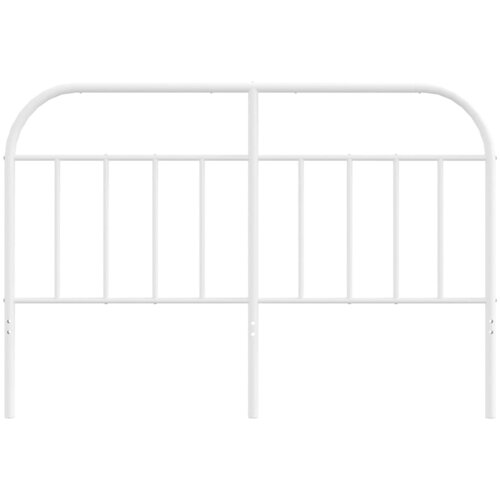  Metalno zamjensko uzglavlje bijelo 150 cm Slike