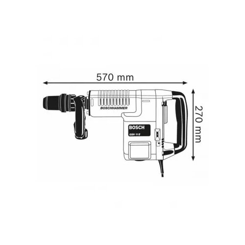 Bosch čekić bu&amp;scaron;ilica GSH 11 E Professional Slike