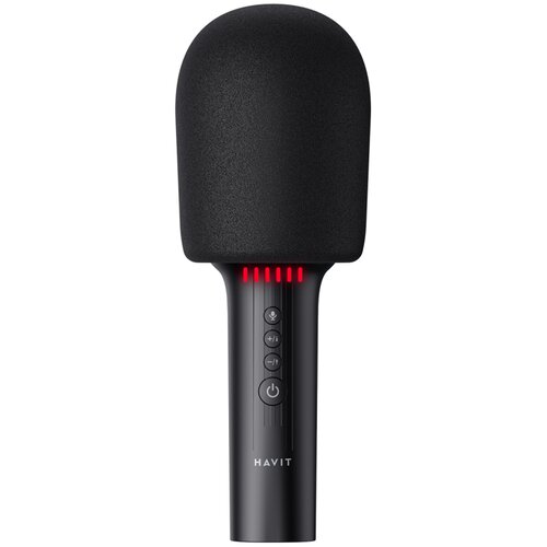 Havit Prijenosni karaoke mikrofon (SK851BT) Bluetooth V5.0 TF AUX 6h 1200mAh - Crni Slike