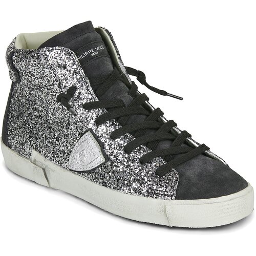 Philippe Model PRSX HIGH WOMAN Srebrna Slike