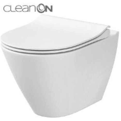 Cersanit viseča wc školjka City oval z wc desko 263821 Cene