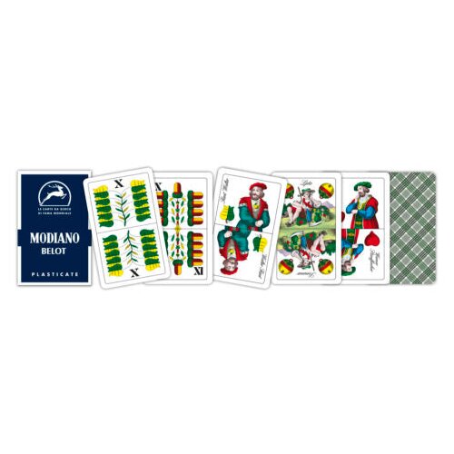  Igraće Karte Poker Crvene Modiano Slike