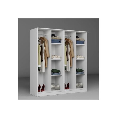 Hanah home Ormar Kardelen 1600-103, 160x180x51.8 cm, Bijela Slike