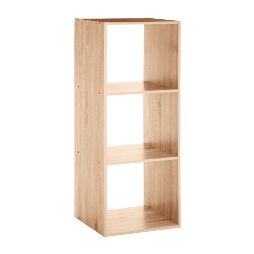 Five stalak sa 3 police 34,5x32x100,5cm drvo natural ( 138907 ) Cene