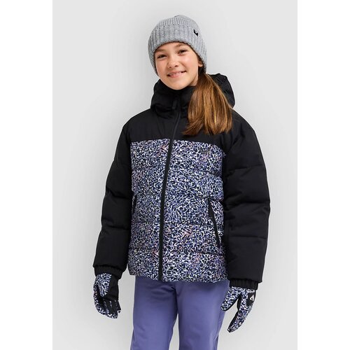 Roxy Snowyhill Printed Puffy Kids Jacket true black wildin out rg Cijene