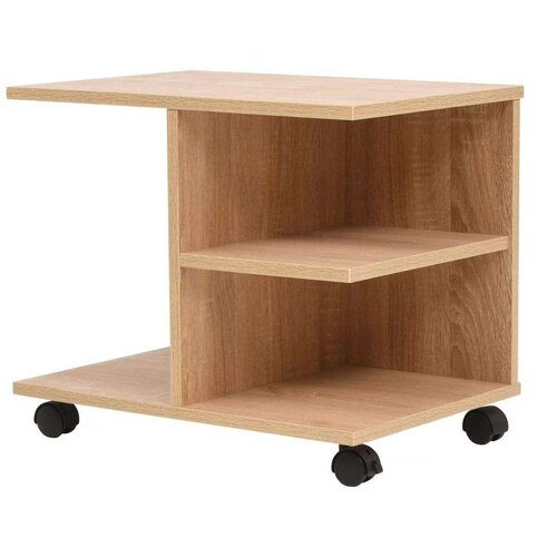 vidaXL Vrtljiva polica 50x35x42 cm barva hrasta Cene