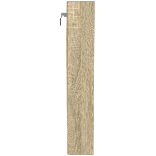  Vitrina boja hrasta sonome 100x8,5x50 cm konstruirano drvo Slike