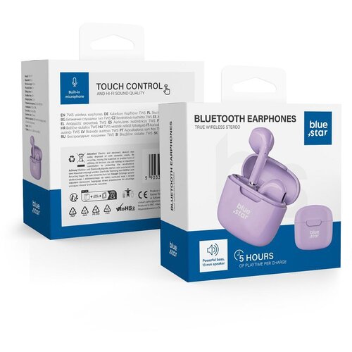 Blue Star bežične slušalice bluetooth tws FI7 ljubicaste Cene