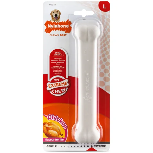 Nylabone Dura Chew Chicken - L: D 20 x Š 4,0 x V 2,0 cm