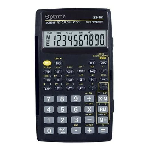 Optima Kalkulator SS-501 56fun. 25255 bls