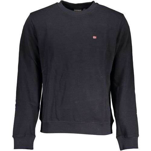 Napapijri MEN&amp;amp;#39;S BLACK ZIPLESS SWEATSHIRT Slike