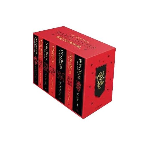 Bloomsbury Publishing J. K. Rowling - Harry Potter Gryffindor House Editions Paperback Box Set Cene