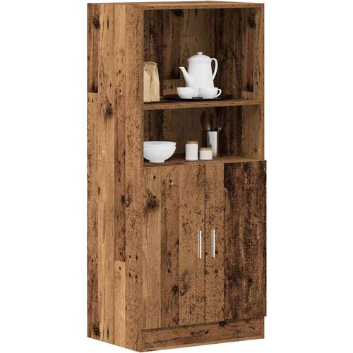 vidaXL Kuhinjski ormarić boja staro drvo 57x41 5x131 5 cm drveni Cijene