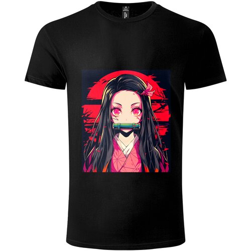SYMBOL-S Majica sa &amp;scaron;tampom (unisex) Ubica Demona (Demon Slayer) Slike