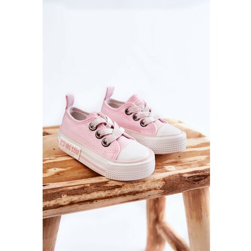 Big Star Children's Cloth Sneakers BIG STAR KK374052 Pink Slike