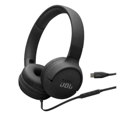 JBL Slu&scaron;alice Tune 520C Crne Cene