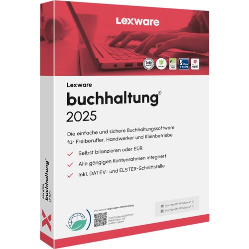 LEXWARE Buchhaltung 2025 - 1 Device, ABO - ESD-DownloadESD&amp;quot; Slike