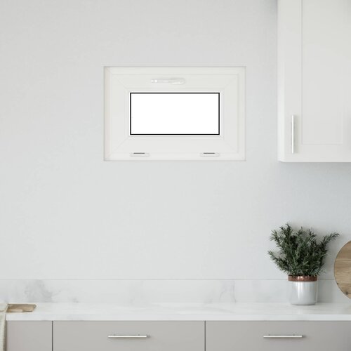  Prozor za podrum RISOR 60 x 40 cm PVC i staklo Bijela Cijene