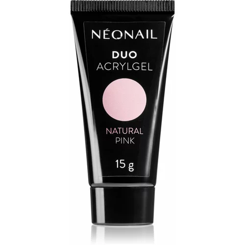 NeoNail Duo Acrylgel Natural Pink gel za modeliranje nohtov odtenek Natural Pink 15 g