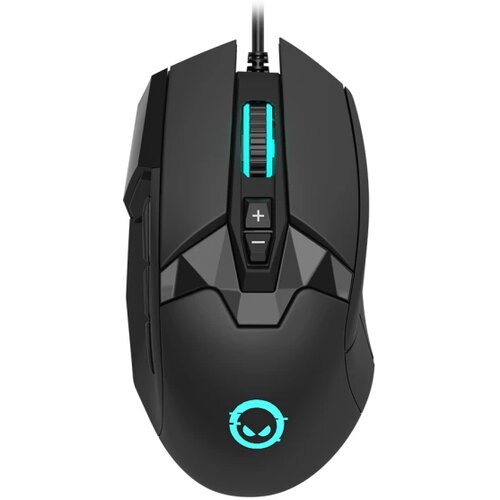 Lorgar Stricter 579, gaming mouse, 9 programmable buttons, Pixart PMW3336 sensor, DPI up to 12 000, 50 million clicks buttons lifespan, 2 switches, built-in display, 1.8m USB soft silicone ca Cijene