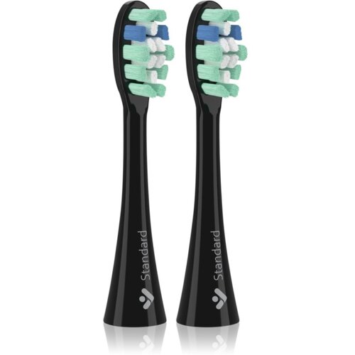 Truelife SonicBrush Clean-Series Heads Standard nadomestne glave za zobno &amp;scaron;četko SonicBrush Clean30 Black 2 kos Slike
