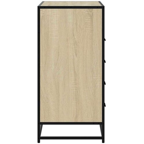 VidaXL Ormar s ladicama sonoma hrast 70x41x83,5 cm izrađeno drvo Slike