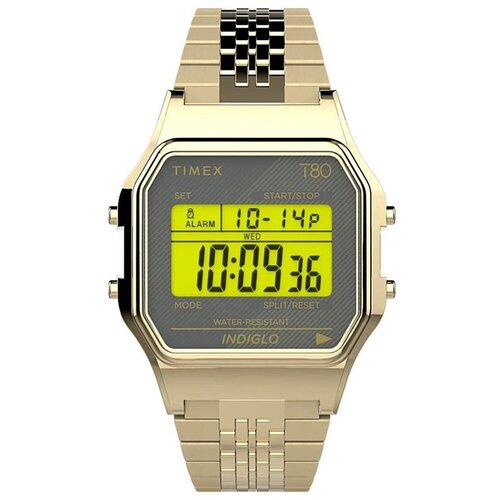 Timex Digitalne ure TW2U93500 Pozlačena Cene