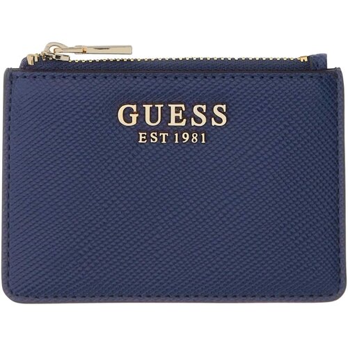 Guess Denarnice Patsie Slg Credit Card Case Modra Slike