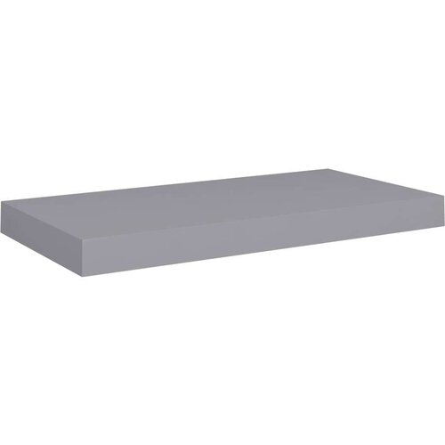 VidaXL plutajuće zidne police 4 kom sive 50 x 23 x 3,8 cm MDF Slike