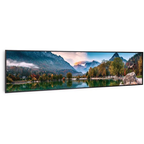 Klarstein Wonderwall Air Art Smart, infracrveni grijač, morski, 120 x 30 cm, 350 W Slike