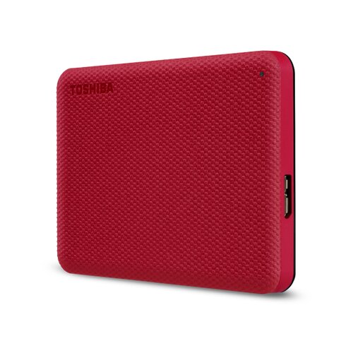 Toshiba hard disk canvio advance HDTCA20ER3AA eksterni/2TB/2.5&amp;quot;/USB 3.0/crvena Slike