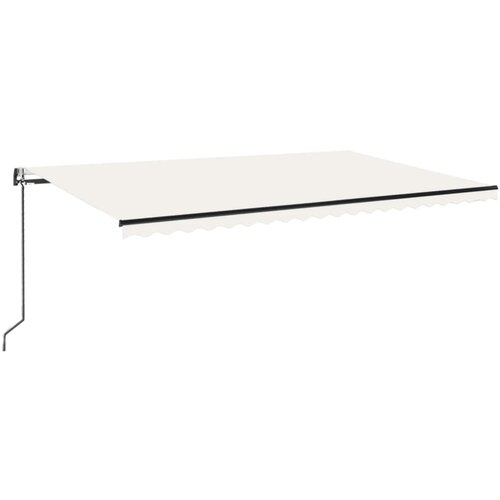 vidaXL Avtomatsko zložljiva tenda 500x300 cm krem, (20966266) Cene