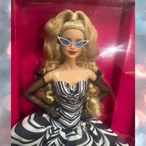  Mattel 65. obletnica modrega safirja lutka (HRM58), (21382364) Slike