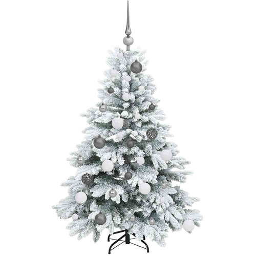 VidaXL Umjetno božićno drvce s stalakom Zelena 120 cm PE i PVC Slike