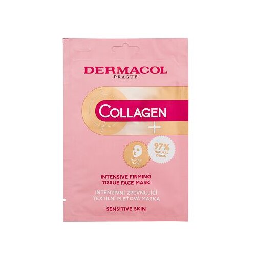 Dermacol Collagen+ Intensive Firming intenzivno učvršćujuća tekstilna maska za lice 1 kom Cijene