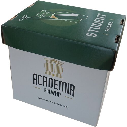 ACADEMIA BREWERY student pivo PALE ALE, Kutija 12 x 0.33l Slike