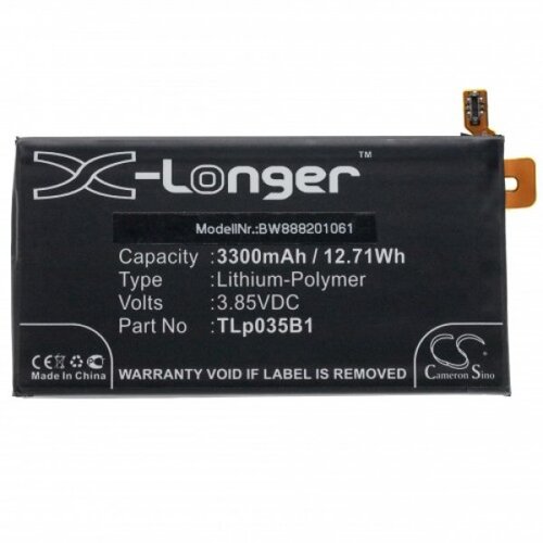 VHBW Baterija za Blackberry KEY2, 3300 mAh Slike