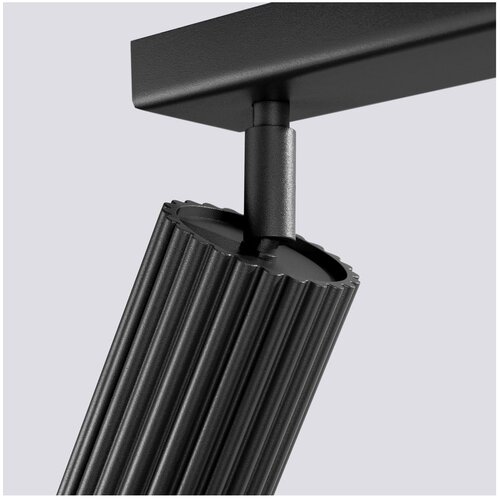 Nice Lamps Črna stropna svetilka 6,5x81 cm Gleam &amp;ndash; Slike