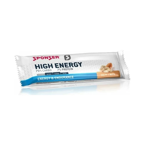 Sponser Sport Food High Energy Bar - Salty-Nuts, Vegan