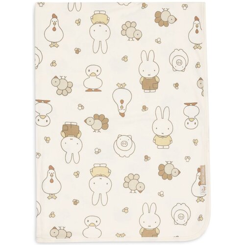 Jollein dekica celoletna jersey 75x100cm miffy family farm Cene