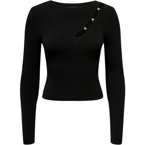 Only Telovniki &amp;amp; Jope JERSEY MUJER 15306429 Črna Slike