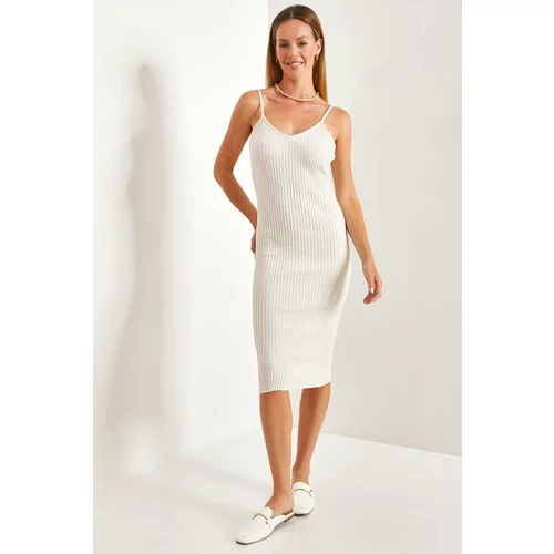 Bianco Lucci Women's Strapless Corduroy Dress