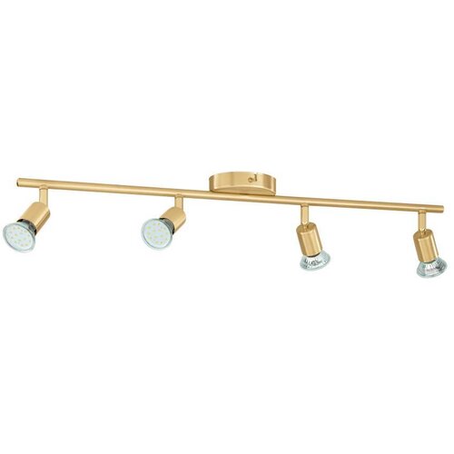 Eglo Buzz-LED Spot rasveta, GU10, 4x2.8W, IP20, Bru&amp;scaron;eni mesing Slike
