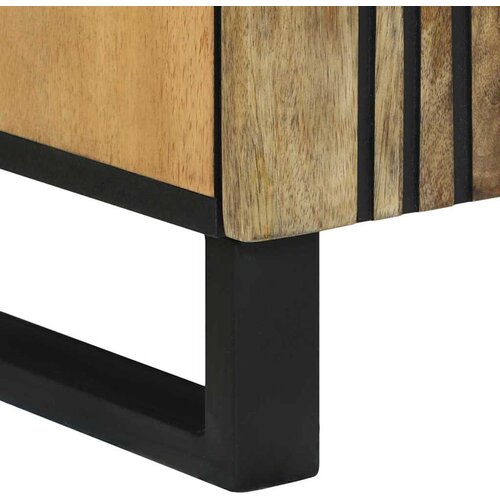  Kreveta Prirodna 60 x 33,5 x 75 cm Čvrsto drvo manga Slike