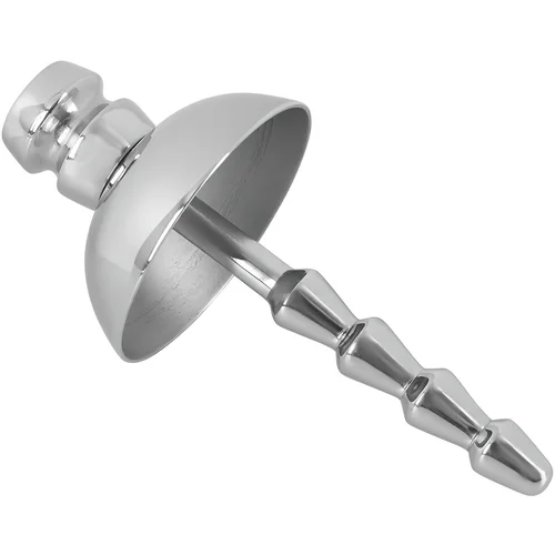 Penis Plug metalni uretralni dilatator (srebrni)