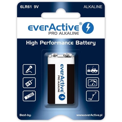 EverActive Alkaline battery 6LR61 9V (R9*) Pro Cijene
