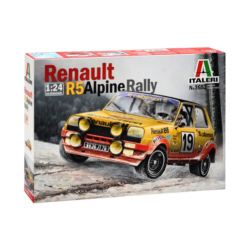 Italeri 1:24 Model avtomobila za reli Renault R5 Alpine Slike