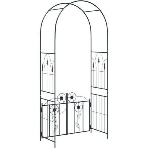  Vrtni Luk Jednobojno Crna 102 x 50 x 218 cm Slike